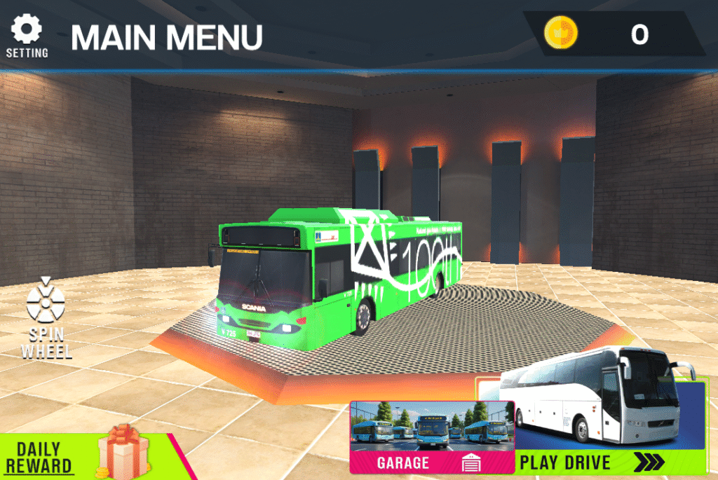 Un bus réalisant un saut spectaculaire sur une méga rampe dans le ciel